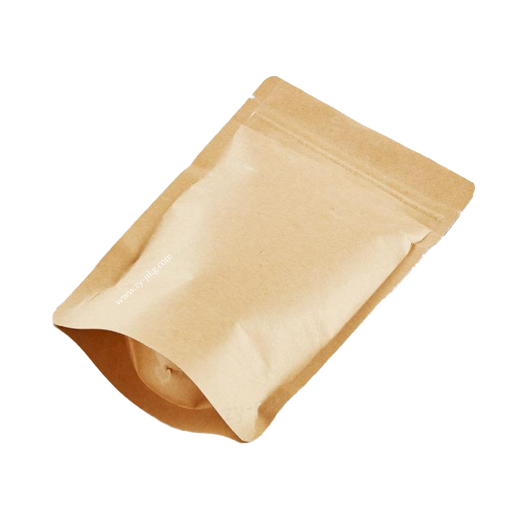 Kraft Resealable Pouches